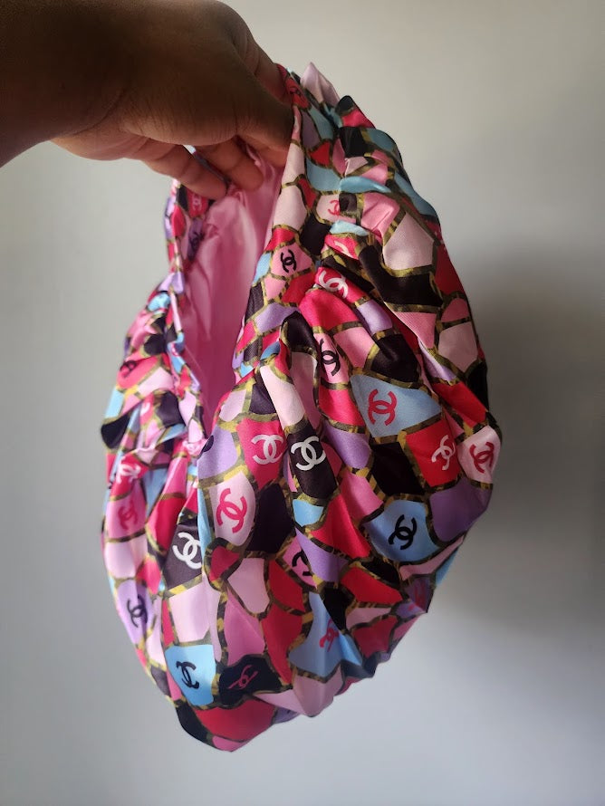 Pink CC Bonnet