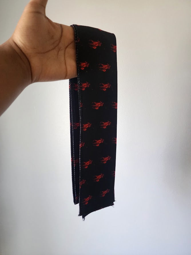 Red Po Headscarf