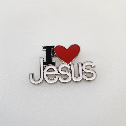 I heart Jesus Pin