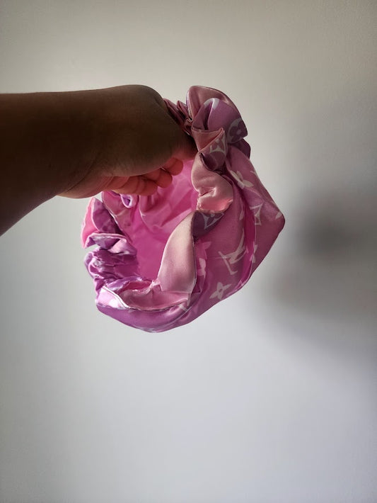 Pink V Baby Bonnet