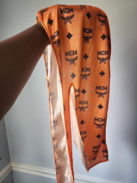 Orange M Durag
