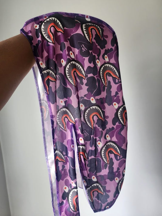 Purple Bap Durag