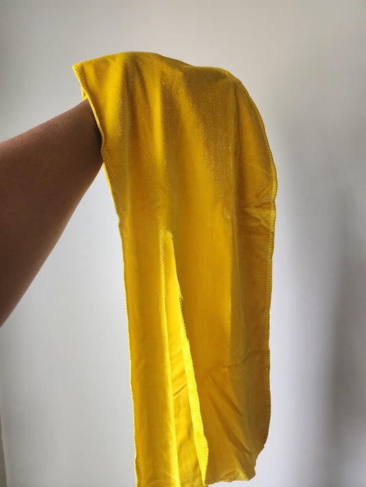 Velvet Yellow Durag