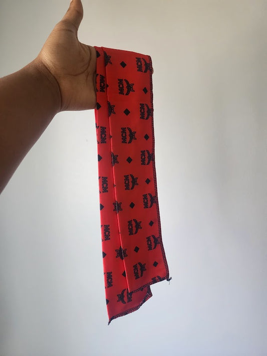 Red M Headscarf