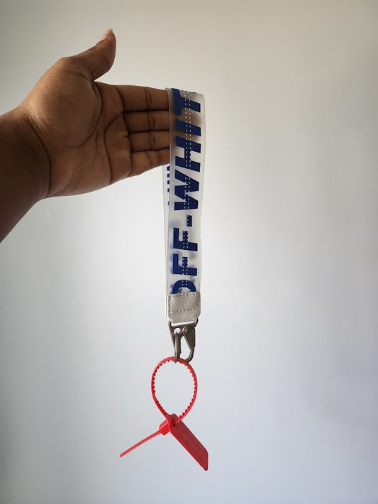 Blue Off Keychain