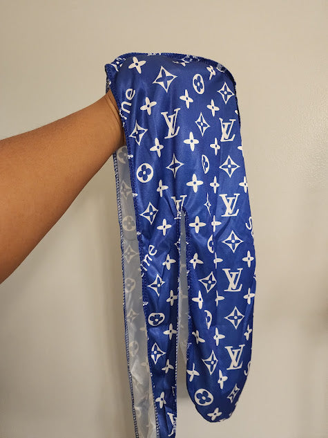 Dark Blue V Durag