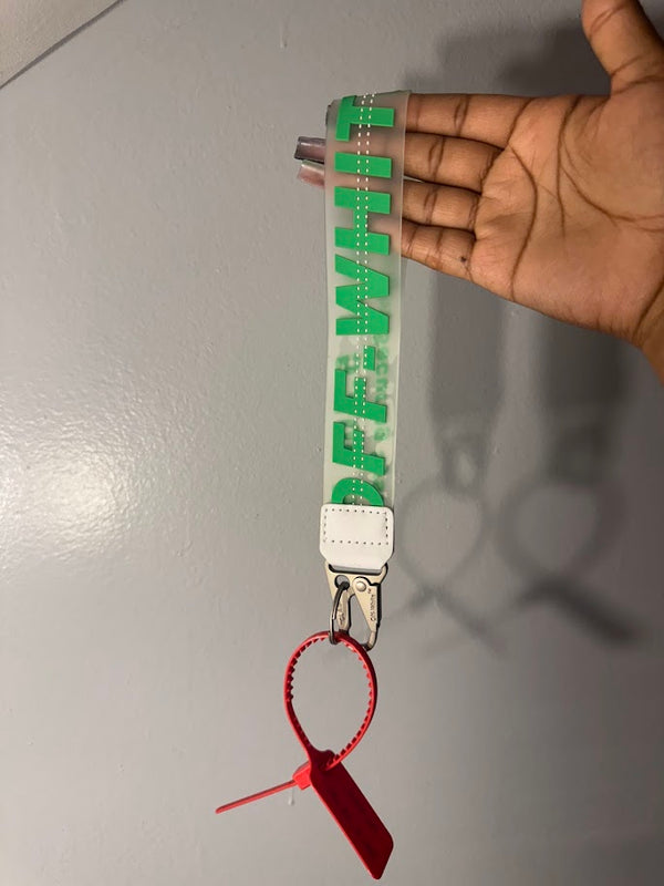 Green Off Keychain