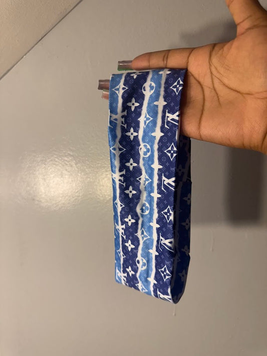 Blue V Headband