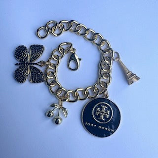 Black & Gold TB Bracelet